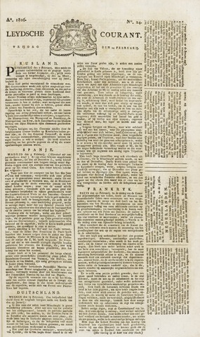 Leydse Courant 1826-02-24