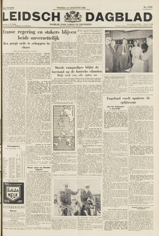 Leidsch Dagblad 1953-08-14