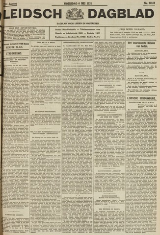 Leidsch Dagblad 1931-05-06