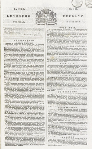 Leydse Courant 1839-12-18