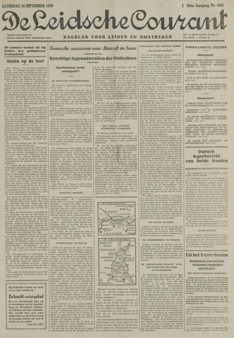 Leidsche Courant 1939-09-16