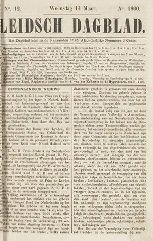 Leidsch Dagblad 1860-03-14