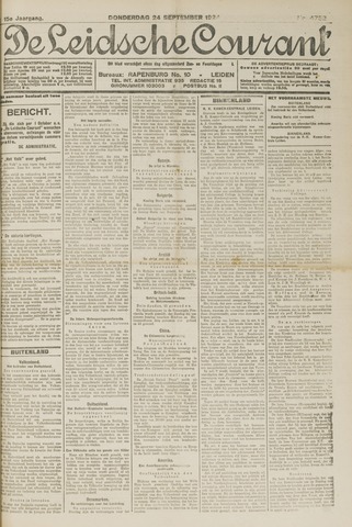 Leidsche Courant 1924-09-25
