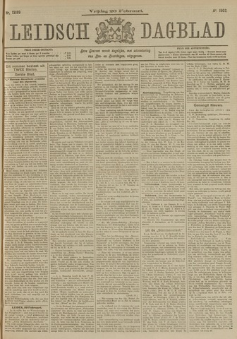 Leidsch Dagblad 1903-02-20