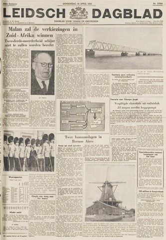 Leidsch Dagblad 1953-04-16