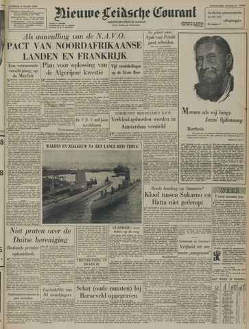 Nieuwe Leidsche Courant 1958-03-08