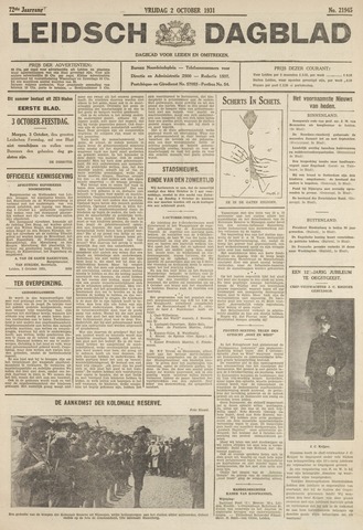 Leidsch Dagblad 1931-10-02