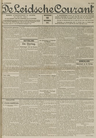 Leidsche Courant 1914-11-18