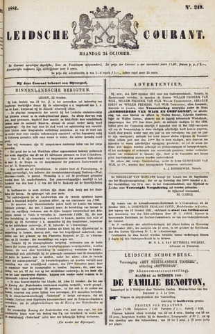 Leydse Courant 1881-10-24