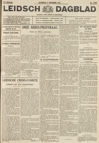 Leidsch Dagblad 1931-12-05