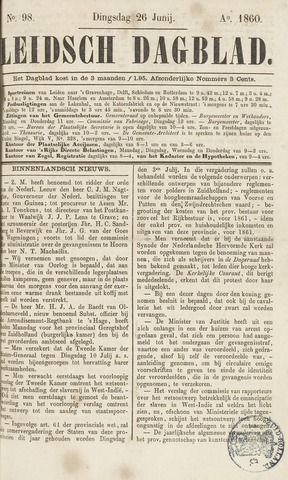 Leidsch Dagblad 1860-06-26