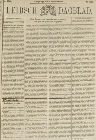 Leidsch Dagblad 1888-12-14