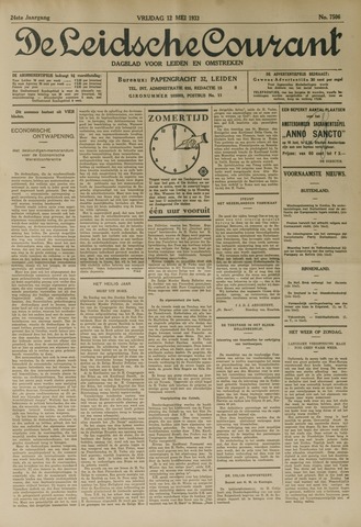 Leidsche Courant 1933-05-12