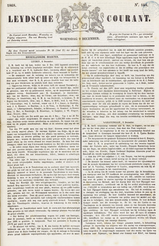 Leydse Courant 1868-12-09