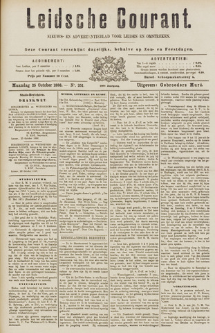 Leydse Courant 1886-10-25