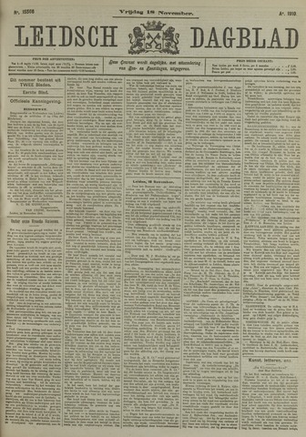 Leidsch Dagblad 1910-11-18