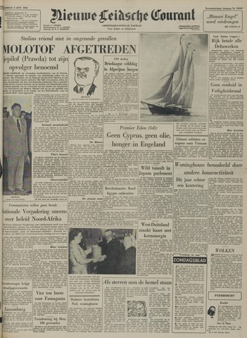 Nieuwe Leidsche Courant 1956-06-02
