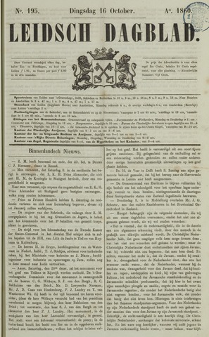 Leidsch Dagblad 1860-10-16