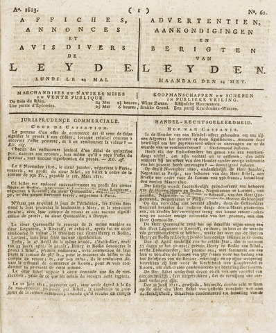 Leydse Courant 1813-05-24