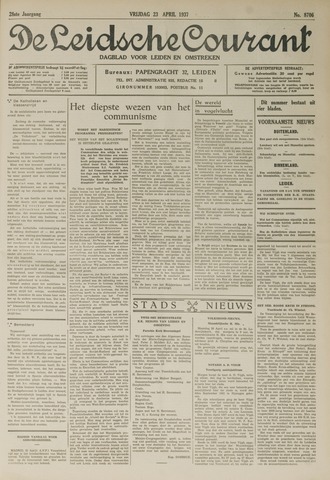 Leidsche Courant 1937-04-23