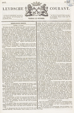 Leydse Courant 1857-10-23