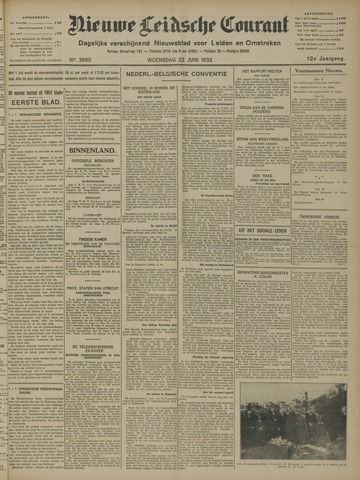 Nieuwe Leidsche Courant 1932-06-22