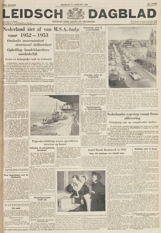 Leidsch Dagblad 1953-01-27