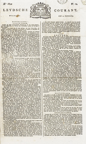 Leydse Courant 1834-02-19