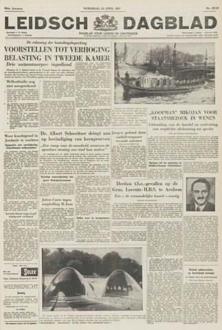 Leidsch Dagblad 1957-04-24