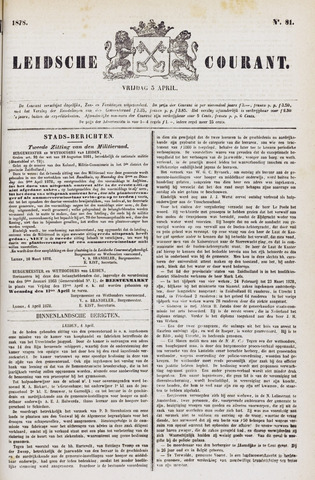 Leydse Courant 1878-04-05