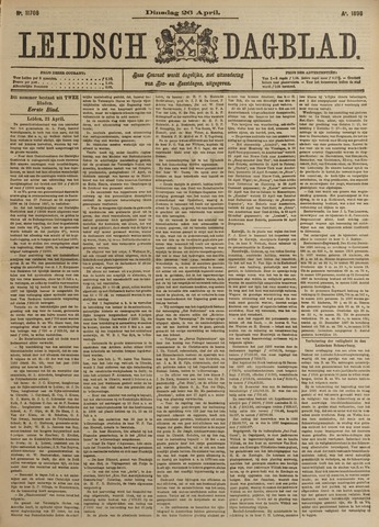 Leidsch Dagblad 1898-04-26