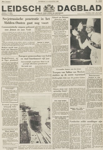 Leidsch Dagblad 1957-08-10