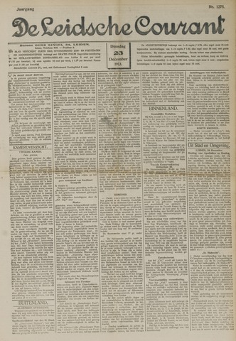 Leidsche Courant 1913-12-23