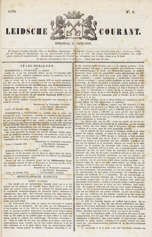 Leydse Courant 1870-01-11