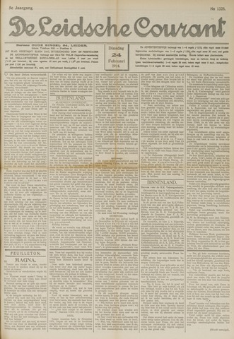 Leidsche Courant 1914-02-24