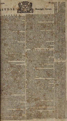 Leydse Courant 1752-08-07
