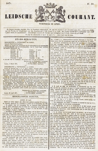 Leydse Courant 1871-04-26