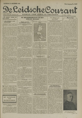 Leidsche Courant 1941-12-13