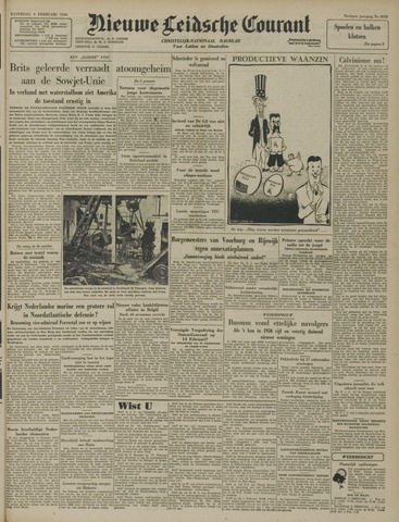 Nieuwe Leidsche Courant 1950-02-04