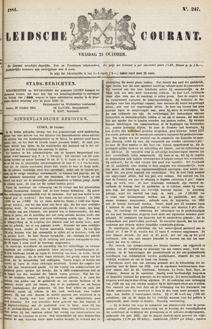 Leydse Courant 1881-10-21
