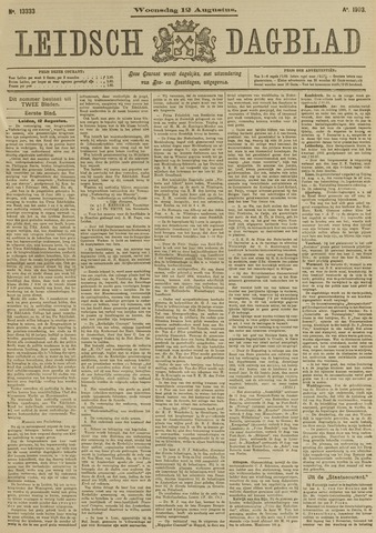 Leidsch Dagblad 1903-08-12