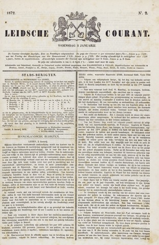 Leydse Courant 1872-01-03