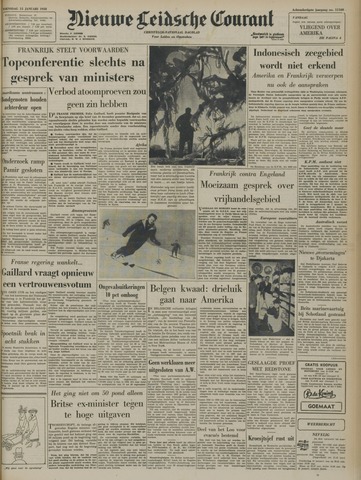 Nieuwe Leidsche Courant 1958-01-15