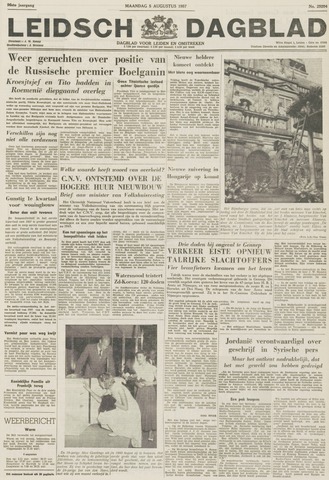 Leidsch Dagblad 1957-08-05