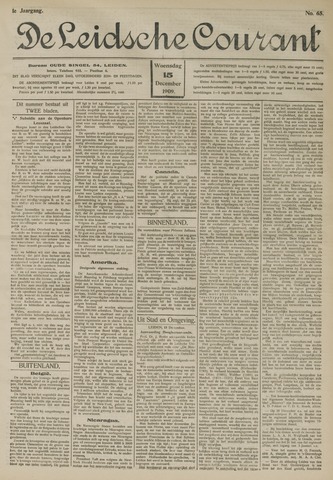 Leidsche Courant 1909-12-15