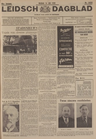 Leidsch Dagblad 1939-07-14
