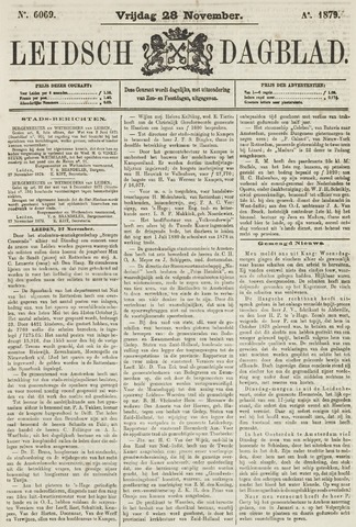 Leidsch Dagblad 1879-11-28