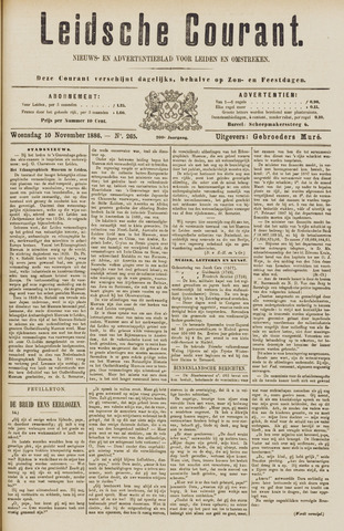 Leydse Courant 1886-11-10