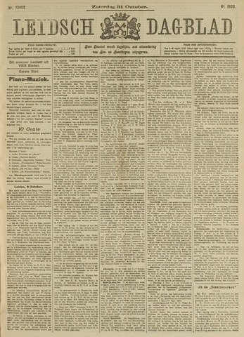 Leidsch Dagblad 1903-10-31