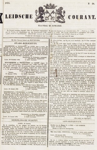 Leydse Courant 1874-01-26